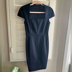 Banana Republic navy business dress
